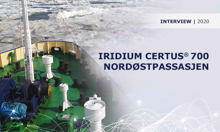 Iridium Certus 700 I Nordøstpassasjen