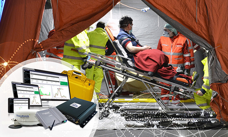 IEC Telecom & Thuraya empower critical humanitarian operations with high bandwidth via a portable Rapid Deployment Kit