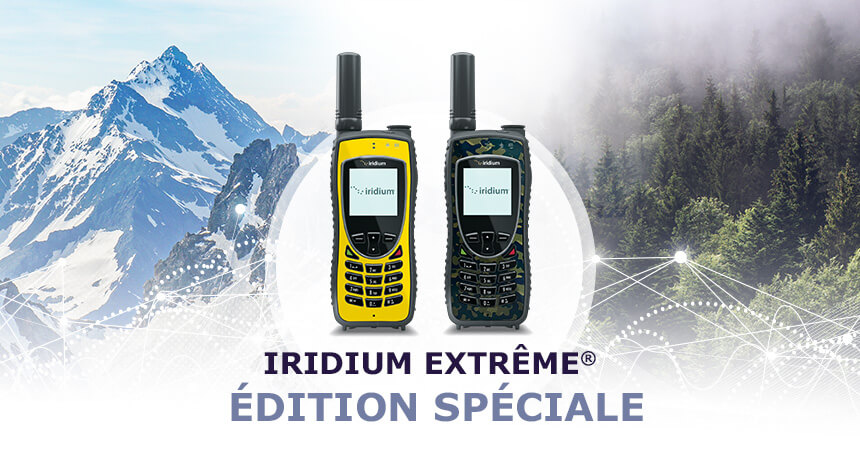 IEC TELECOM PRÉSENTE LES ÉDITIONS SPÉCIALES D’IRIDIUM EXTREME